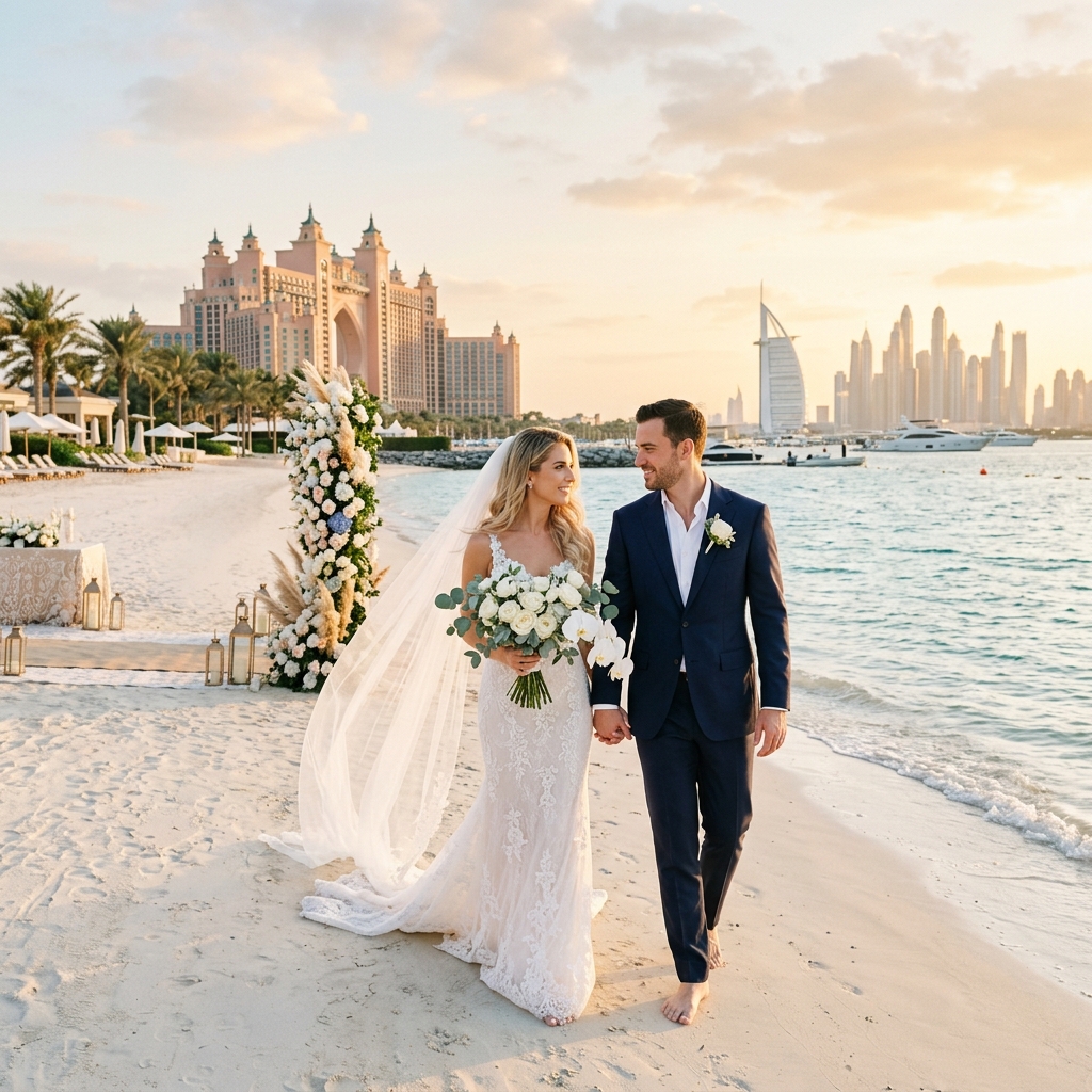 Palm Jumeirah luxury wedding